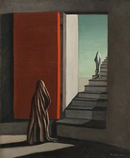 KAY SAGE Surrealism Art Poster or Rolled Canvas Print "The Fourteen Daggers"
