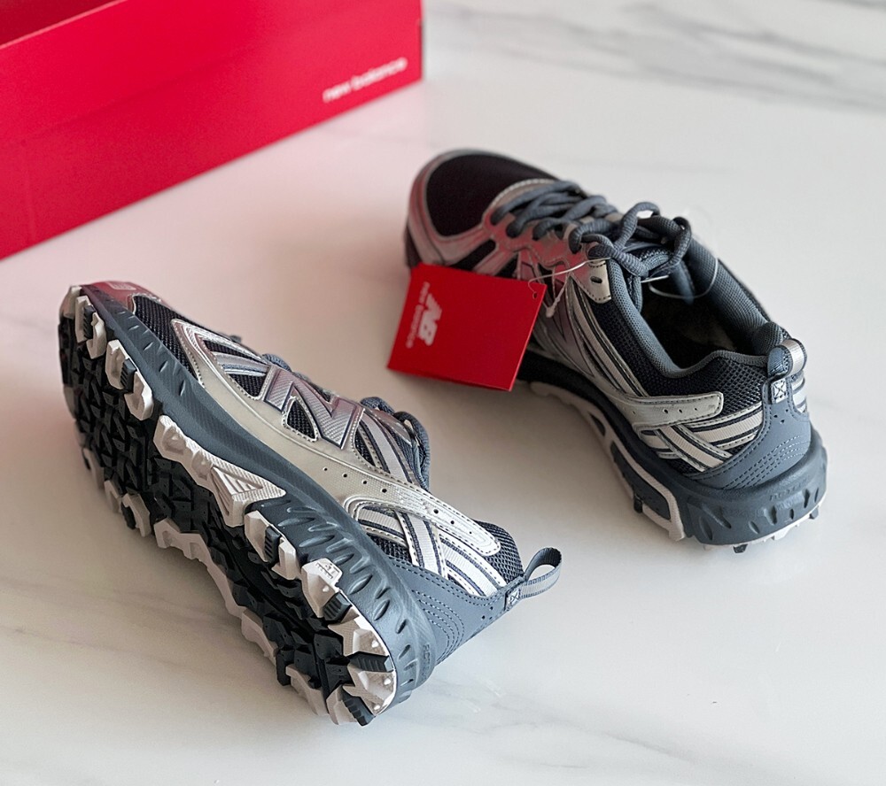New Balance 410v5 Grey Metallic Mens Womens Sneakers MT410BG5