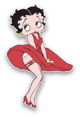 Betty Boop Sticker Decal