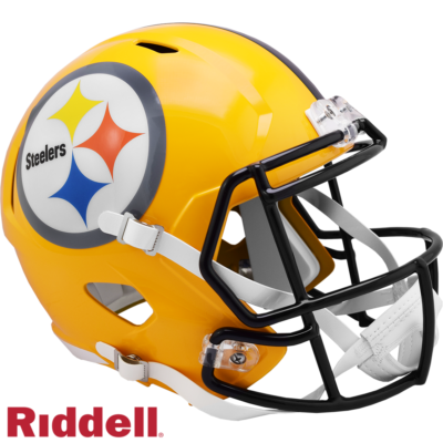 Riddell Speed Replica Helmet - Pittsburgh Steelers 2007 gold for
