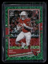 2020 Donruss Optic #101 Eno Benjamin Rookie Cardinals Green Velocity