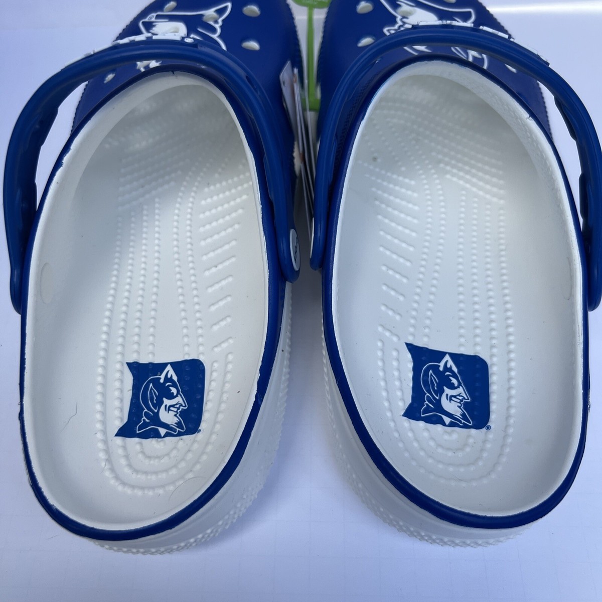 Crocs Duke Blue Devils Clog NCAA Blue/White Size W 11 ,Men 9 