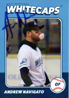 Andrew Navigato 2022 West Michigan Whitecaps Autographed Signed Card | eBay