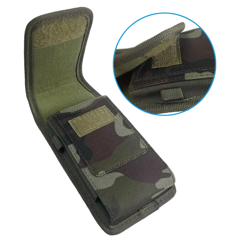 Funda de nailon con clip para cinturón para iPhone Air 17 16E 16 15 14 13 12 Pro Max Foto 4 de 4