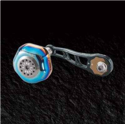 Bouton Fin WING 110 Pour Dérailleurs Shimano S2 - Finition Gunmetal Et Rouge