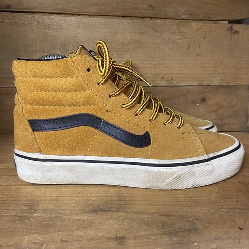 wheat high top vans