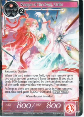Force of Will TCG - TMS - Keeper of the Past Urthr #24 Rare | eBay