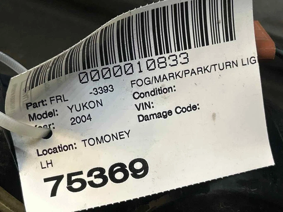 Fits 2001-2006 GMC Yukon, Left Turn Signal Light, OEM:15150999 Foto 4 de 4