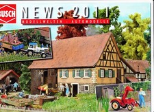 Busch Neuheiten  Katalog 2011, Echtholz-Modelle