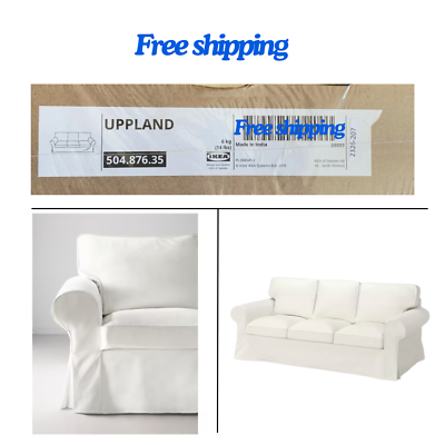 New IKEA Uppland Cover Seat Slipcover Blekinge White
