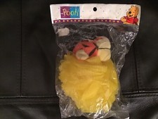 ديزني childs ويني ذا بوه tigger shower bath puff جديد مختوم in حقيبة