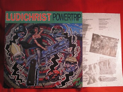 LUDICHRIST  -  POWERTRIP !! ( LP ) 1.D-Pressung !! VINYL VG + !!