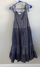 Rare LoveShackFancy x Target Sz M purple Maxi Dress