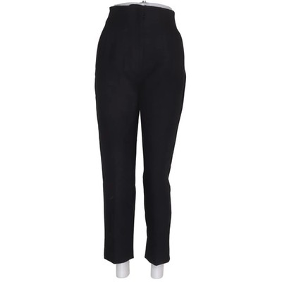 Zara, Stoffhose, Größe: S, Schwarz, Elasthan/Polyester/Viskose, Einfarbig #EbI
