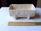 VINTAGE NELSON MCCOY BUTTERFLY PLANTER 5 1/2" MATTE WHITE