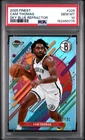 2025 Topps Finest Basketball Sky Blue Refractor Cam Thomas #225 PSA 10