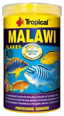 Tropical Malawi- Fischfutter Flockenfutter Flocken für Malawisee/Cichliden 250ml