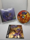 SPYRO 2: Ripto's Rage (PS1, Sony PlayStation 1, 1999) Gold Foil Black Label