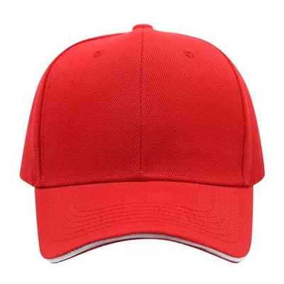 Baseball Cap verstellbar 55-60 cm - atmungsaktiver Polyester Sonnenschutz für H