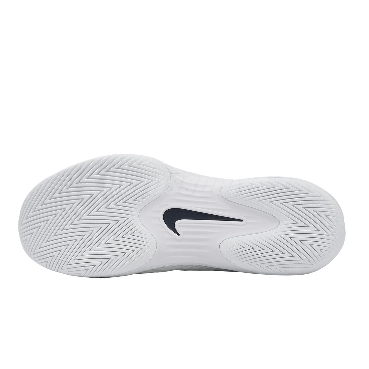 Nike Zoom Vapor 12 HC White Midnight Navy Men Tennis Sports Shoes