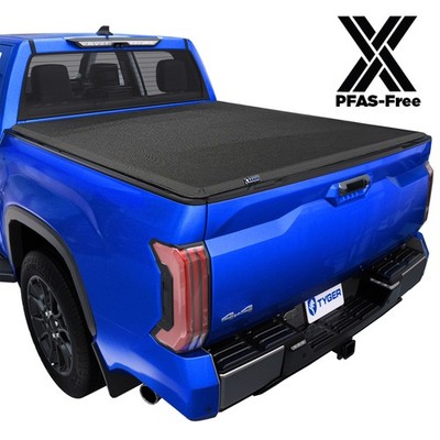 TYGER T3X Soft Tri-Fold in Fabric Tonneau Cover for 22-26 Tundra 6.5' Bed