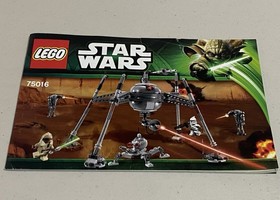 LEGO Star Wars: Homing Spider Droid (75016) 100% Complete - Adult Owned