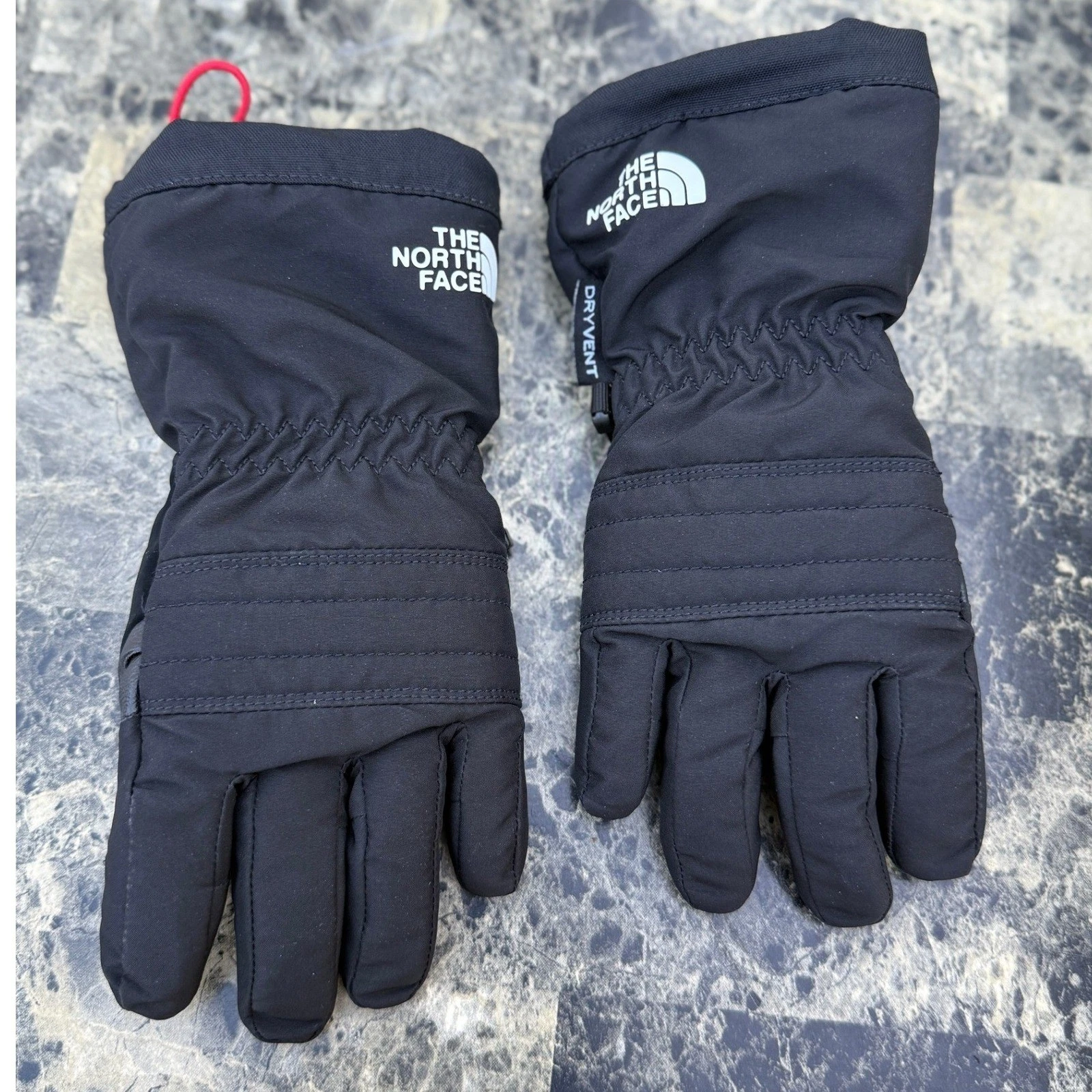 The North Face DryVent Winter Ski Snow Gloves Black Size S Waterproof