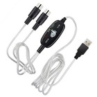 180x2 cm MIDI -Kabel zum USB -MIDI -Kabelmusik -Bearbeitung Kordtastaturadapter