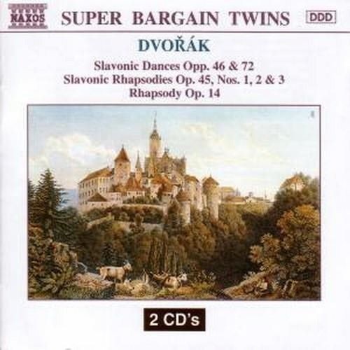 Audio Cd - Antonin Dvorak - Slavonic Dances Opp.46 & 72 (2 Cd) - Naxos -D- Neu-image