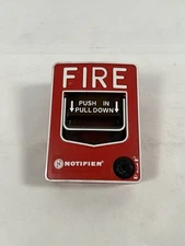 NOTIFIER NBG-12LX Fire Alarm Addressable Pull Station Key Lock