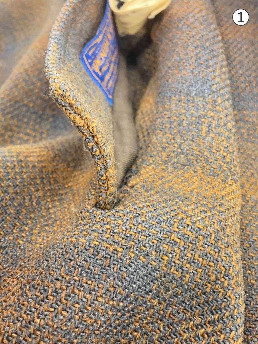 PENDLETON Wool Check Ombre Brown Jacket Used - image 5