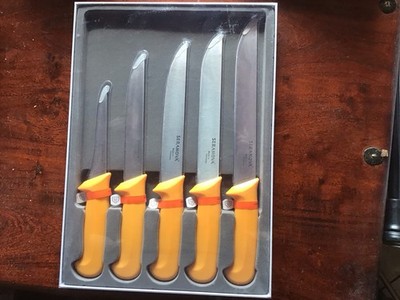 Metzgermeister Set Seranova 5 Stück Made In Germany rostfrei Neu OVP