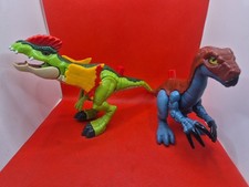 Jurassic World Dilophosaurus Action Figure 2018 Mattel Imaginext Dinosaur Bundle