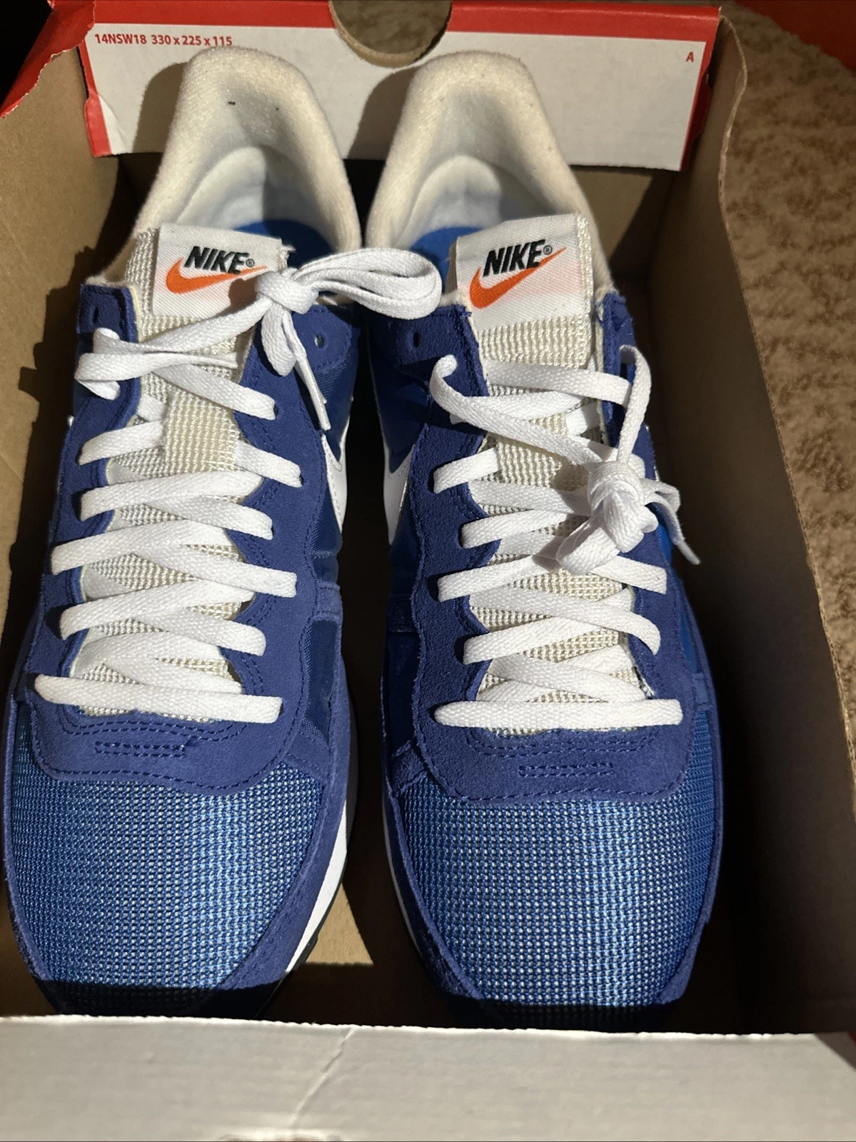 Nike Challenger OG Racer blu bianco nero CW7645 403 uomo taglia 11 nuove con etichette senza coperchio