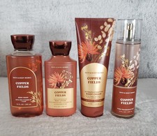 BATH  BODY WORKS COPPER FIELDS SET OF 4