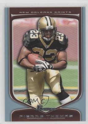2009 Bowman Draft Picks Blue 116/199 Pierre Thomas #57 y0i