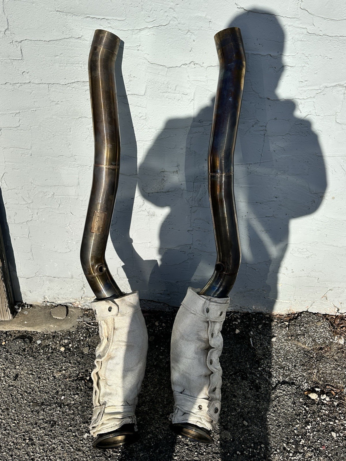 CAPRISTO EXHAUST Ferrari F12 812 Superfast 812 Cat Spare Downpipes Heat Blankets