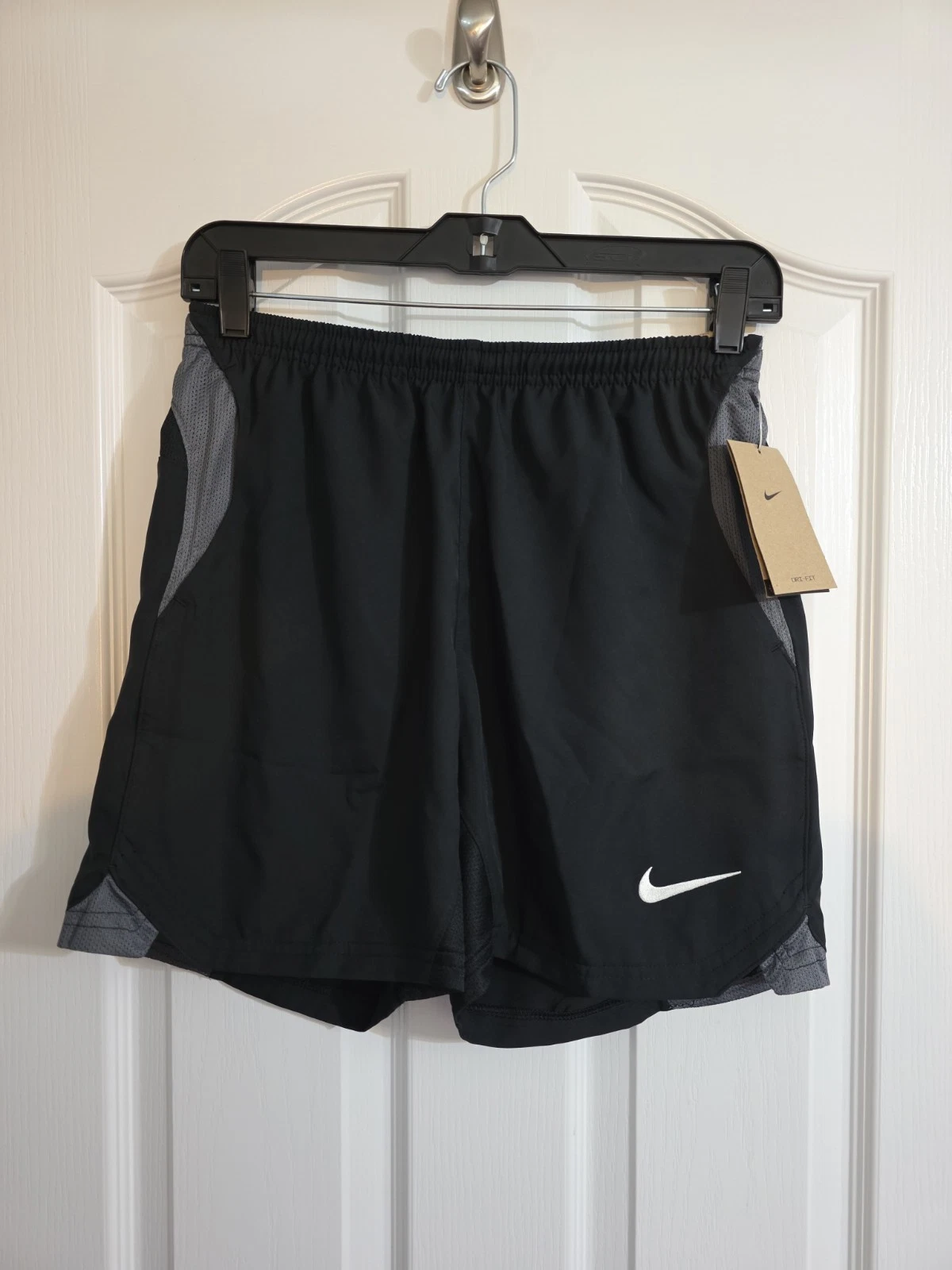 Nike Dri-FIT Total 90 5" Men's Size Small Black Grey Soccer Shorts HV1182-010