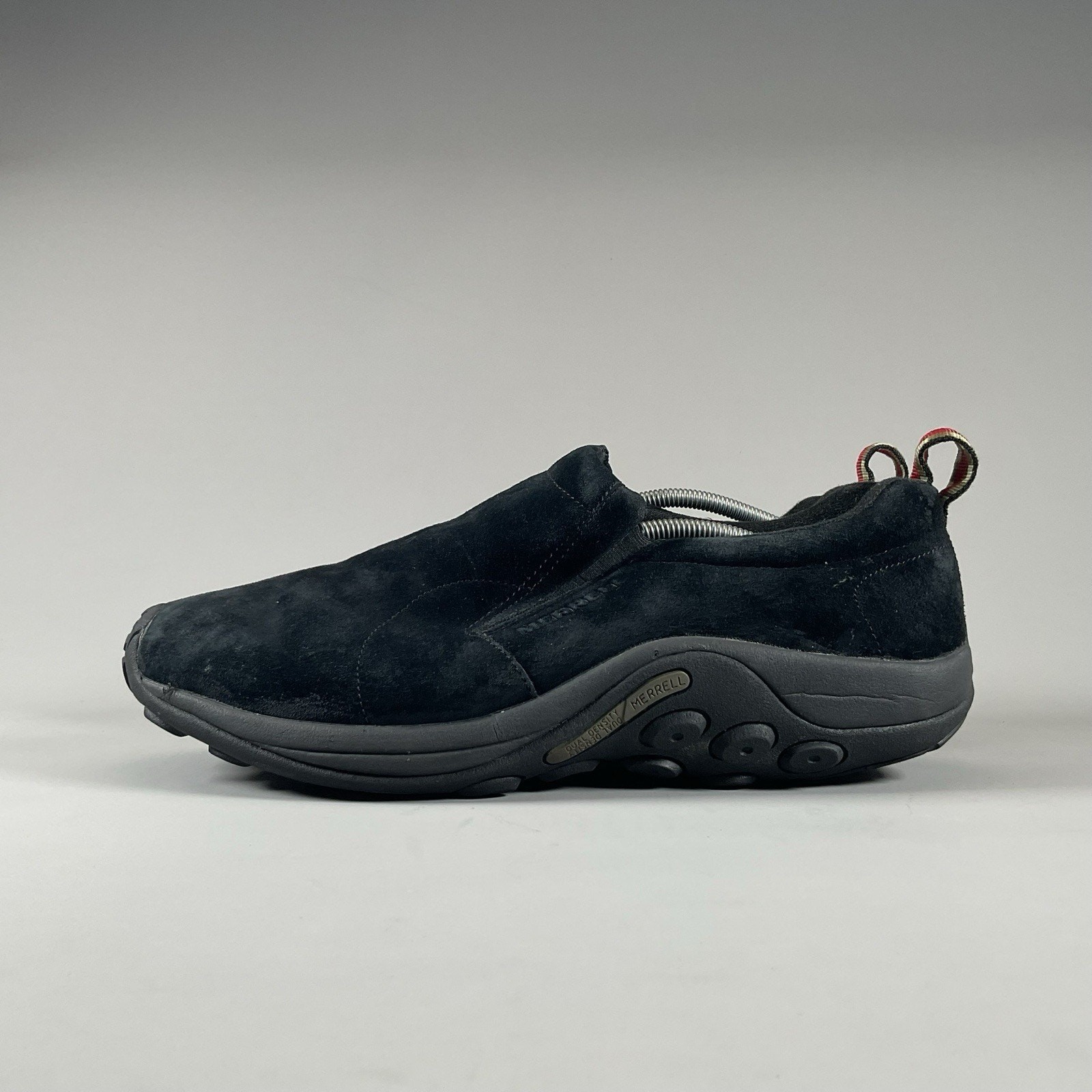 Mocassini Merrell Jungle Moc da uomo taglia 13 neri scamosciati scarpe casual escursionismo