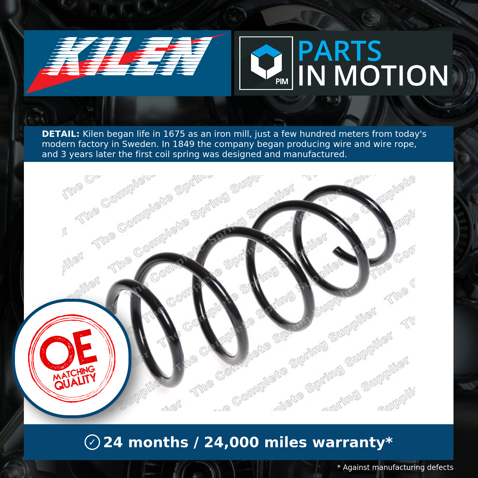 Coil Spring fits MERCEDES E220 C207 2.2D Front 10 to 16 OM651.911 Suspension New - Image 14