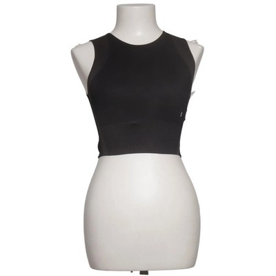 Run On Clouds, Tanktop, Größe: XS, STUDIO KNIT CROP, Grau #FCG