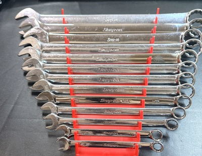 #ad SNAP ON OEX SERIES 13 Piece 12 Point SAE Flank Drive® Combination Wrench USA $295.00