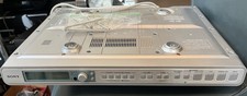 SONY Kitchen Under Cabinet CD Player ICF-CD553RM AM/FM Radio Clock Tested