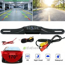 Parking Camera Wide 170  Waterproof Night Vision Car Rear View Reverse Backup US