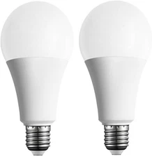 2-Pack 3Way Light Bulbs 50-100-150,Soft White 3000K  Table Lamps&Floor Lamps