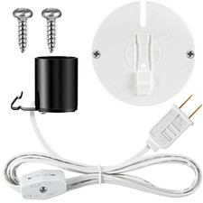 1 Set Blow Mold Light Kit Replacement E27 E26 Single Light Cord Kit With Switch