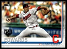 Jon Edwards Cleveland Indians 2019 Topps 150th Anniversary #528