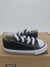 Converse Kids Chuck Taylor All Star Low Black Size 9C