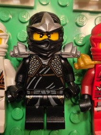 Lego Ninjago ZX Minifigure Lot All 4 Ninjas Kai Zane Cole Jay 9449 Good