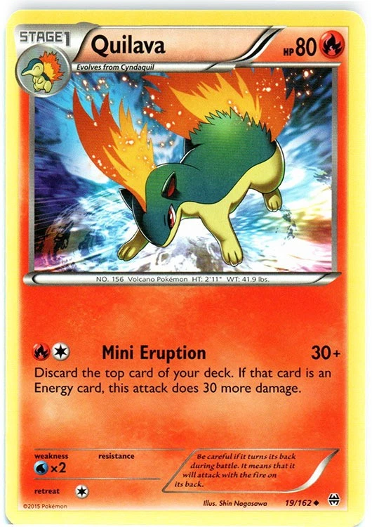 Quilava Pokémon TCG Cards for sale | eBay